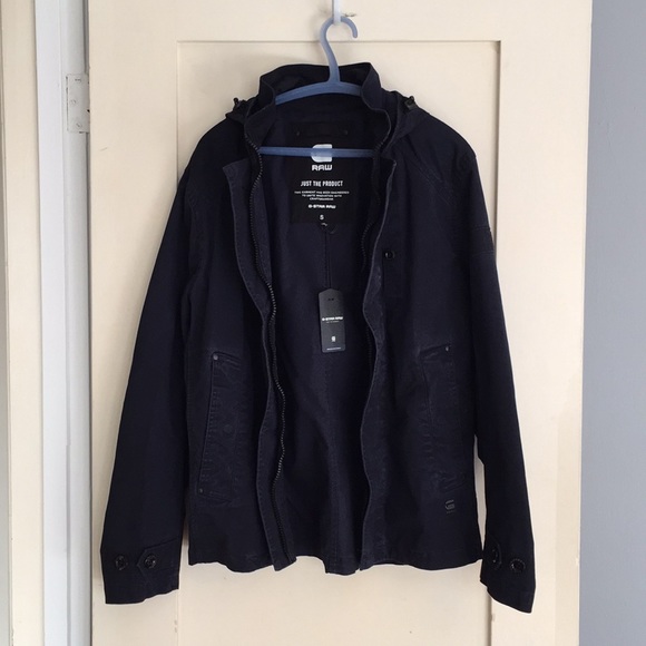 g star garber padded trench coat